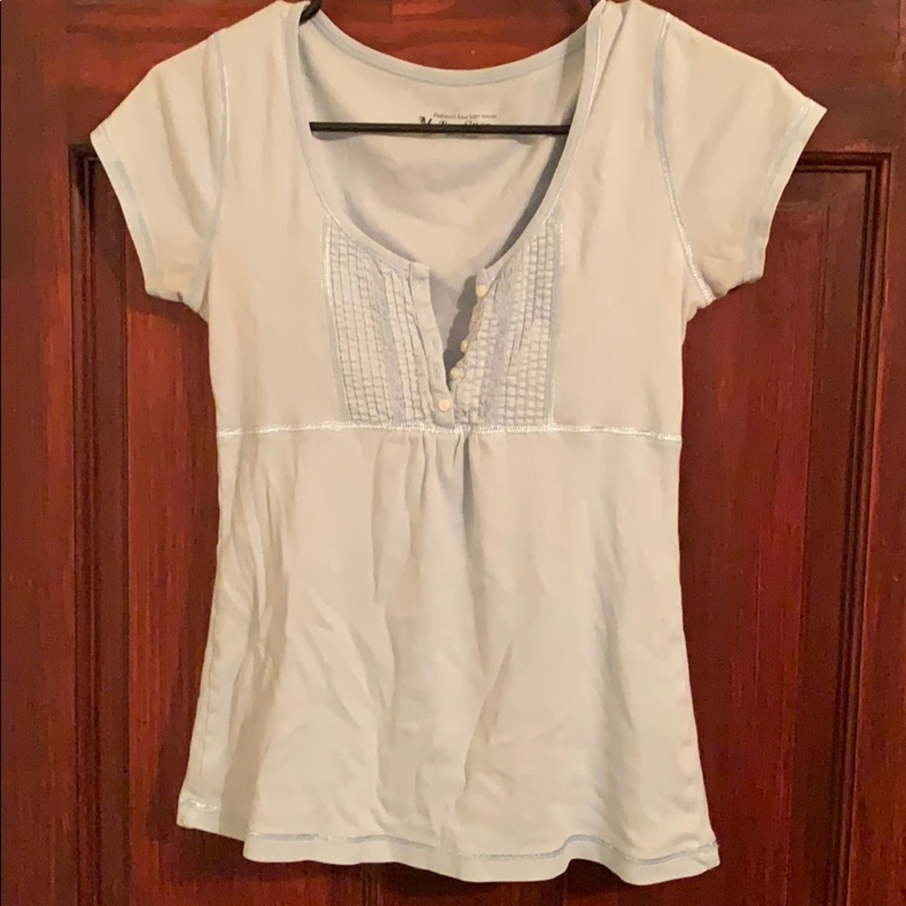 Baby blue top